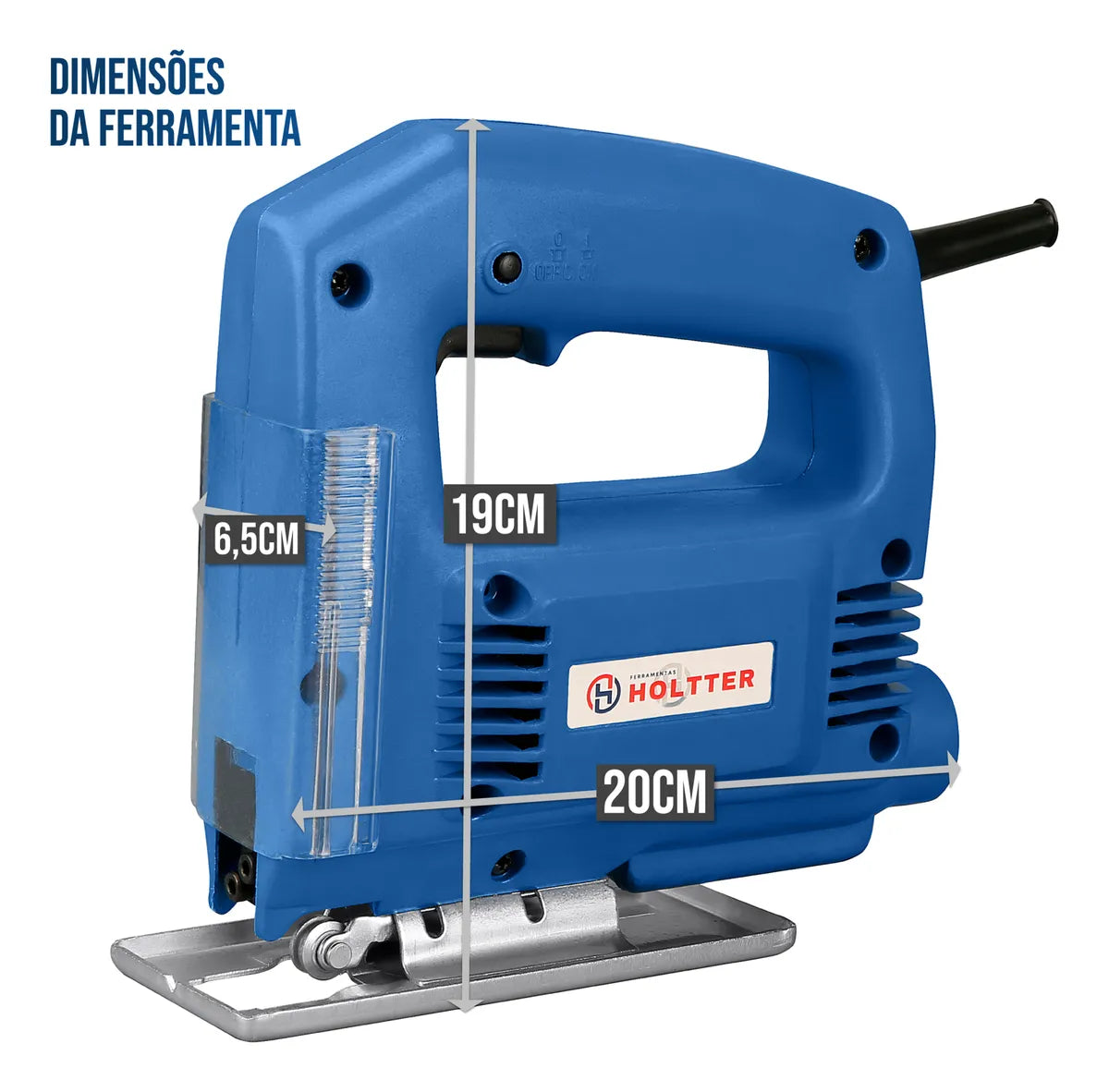 Serra Tico Tico 400w 3000rpm Uso Base Ajustável - Holtter Ferramentas