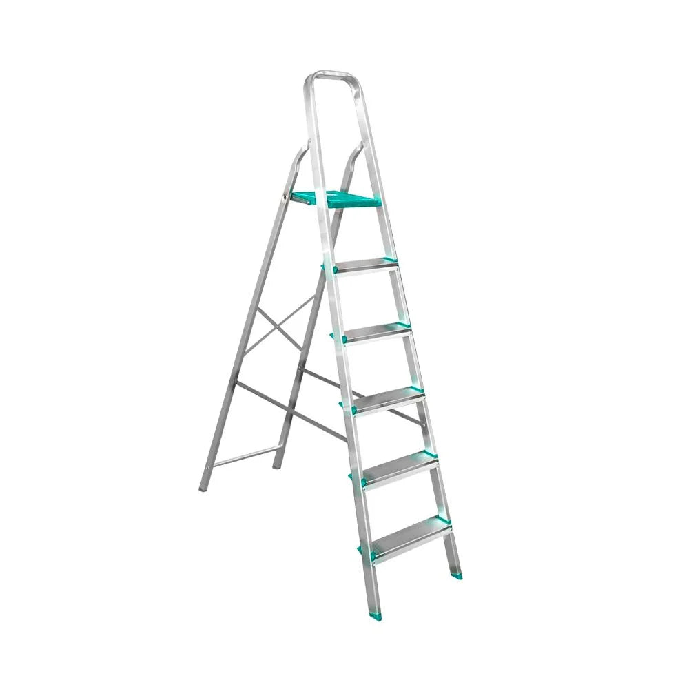 Escada Doméstica Alumínio 6 Degraus ED6 GIBAFER