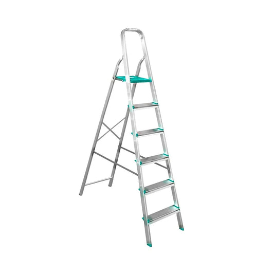 Escada Doméstica Alumínio 6 Degraus ED6 GIBAFER