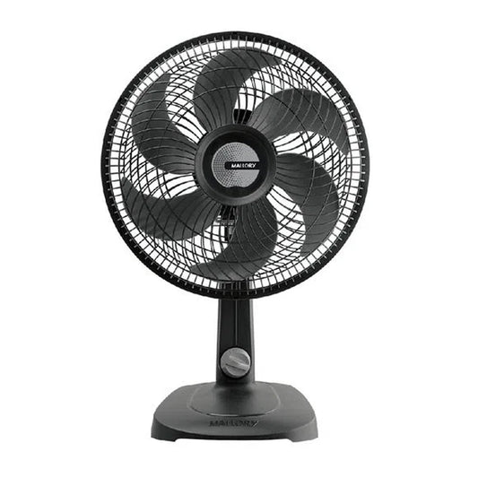 Ventilador de Mesa Mallory 30cm Turbo Compact 127V (110V) Preto